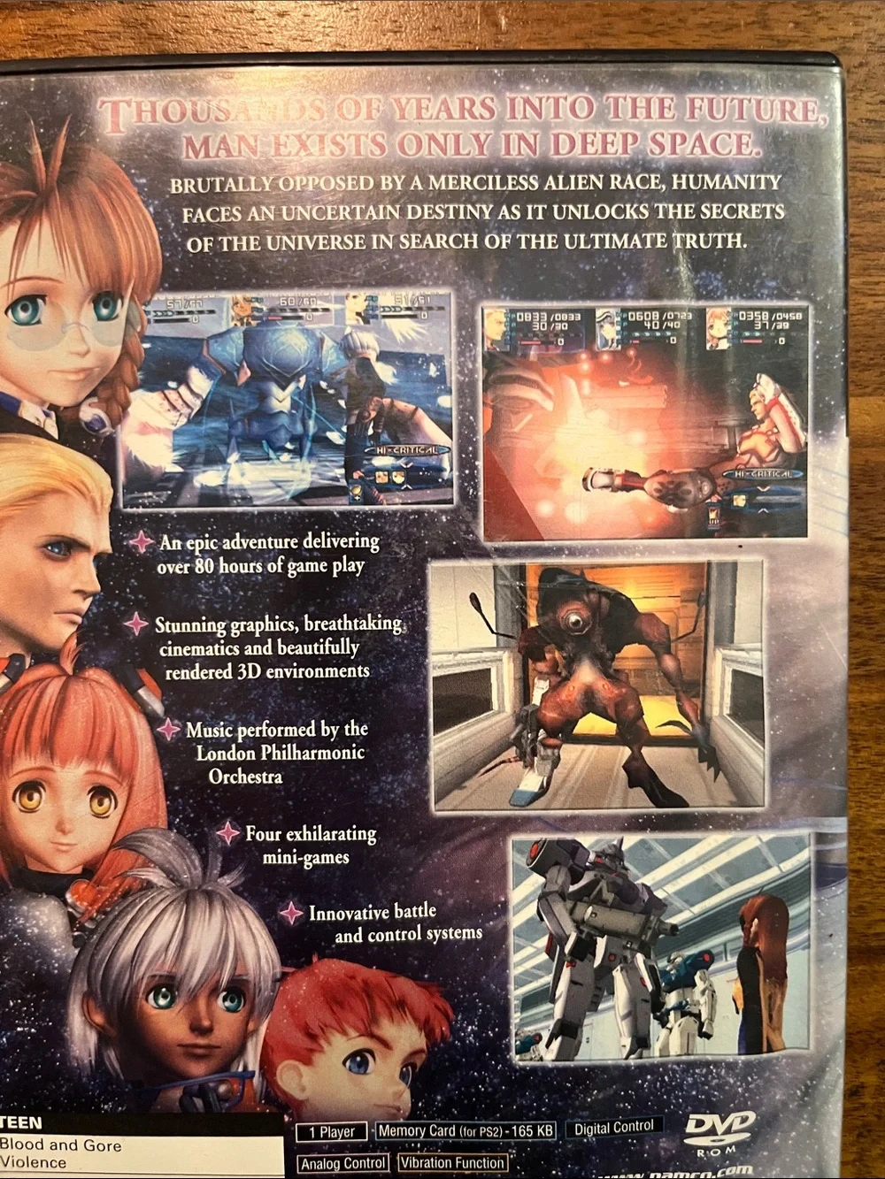 Xenosaga Episode I: Der Wille zur Macht for the PlayStation 2 PS2 No Manual